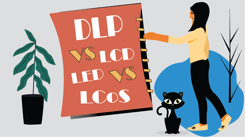 DLP vs. LCD vs. LED vs. LCoS