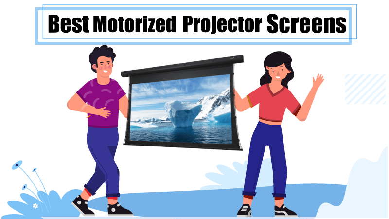 best motorized projector screens