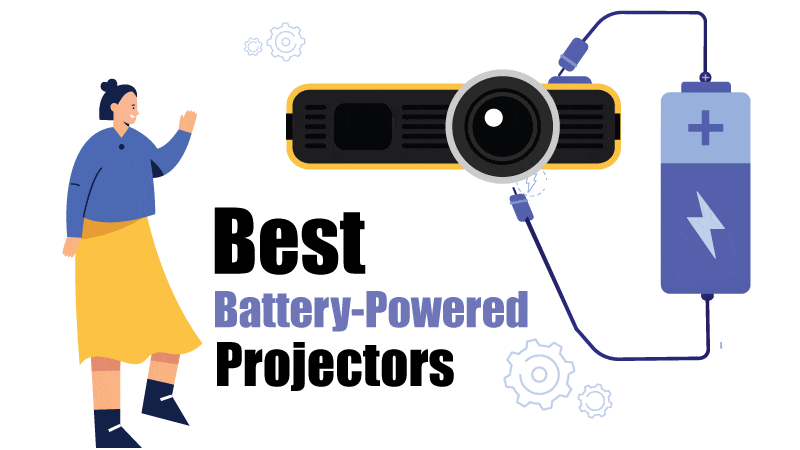 best battery-powered projectors