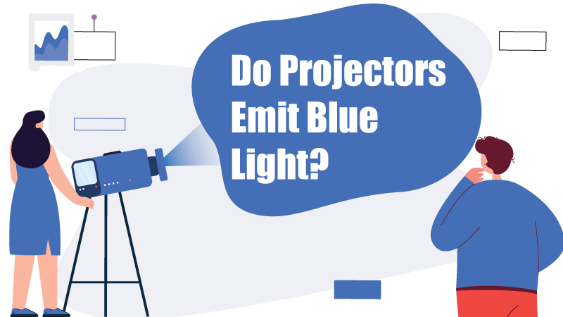 Do Projectors Emit Blue Light